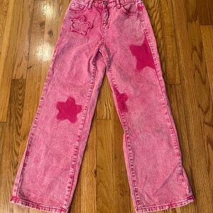 Pink Star Girls Jeans - NWOT